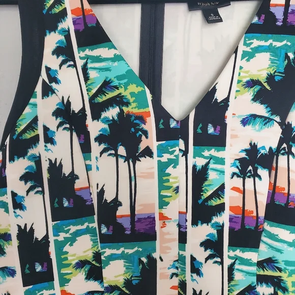 Nicole by Nicole Miller palm tres dress, small - Picture 3 of 12